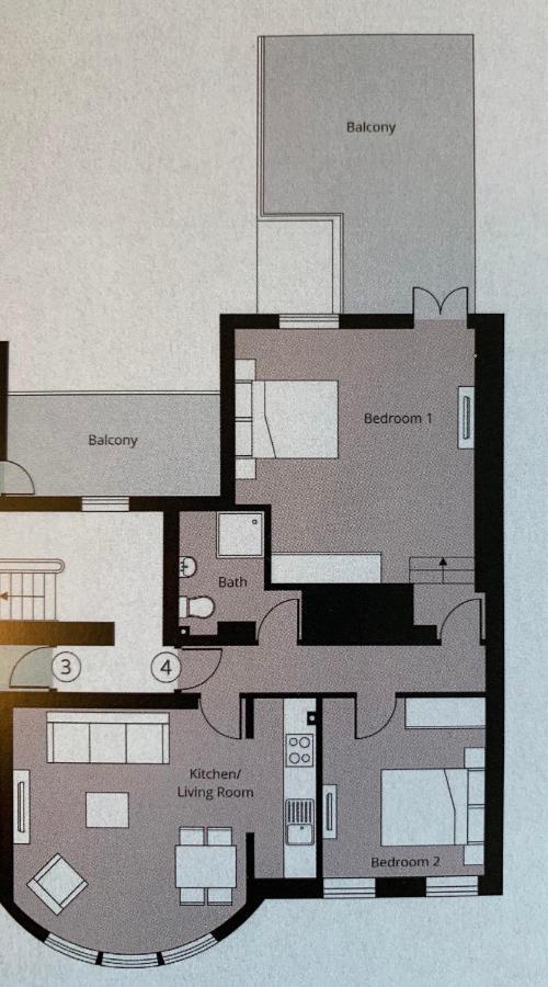 King Street Residence - 2 Bed Great Yarmouth Eksteriør billede